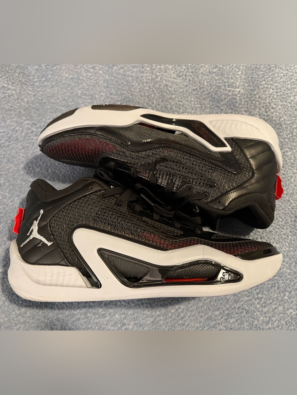 Jordan Brand Tatum Old Skool Men's Black, Gray and Red Sneakers (Size 10)